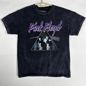 Pink Floyd Shirt Women Size M Gray Band Tee Short Sleeve Crew Neck 100% Cotton